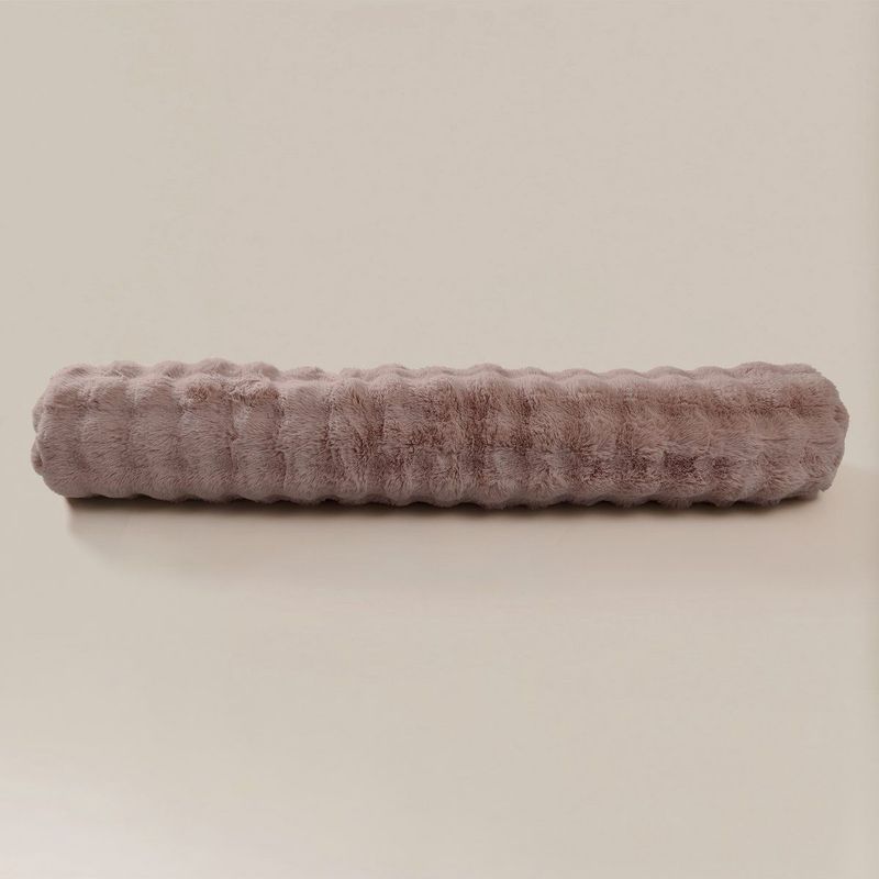 Primaviera DeLuxe - Bodypillow Pompom - Taupe - 140 x 20 cm