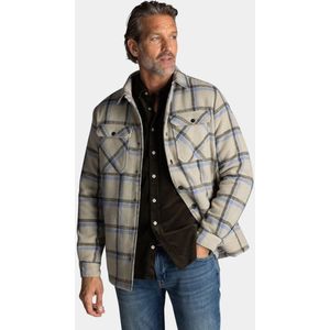 NZA - Ecru - Overhemd - Wolmix - Knoopsluiting - Lange Mouwen