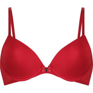 Hunkemöller Dames Lingerie Voorgevormde beugel bh Plunge - Rood - maat B85