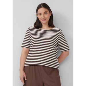 s.Oliver - T-Shirt - Gestreept - Slim-fit