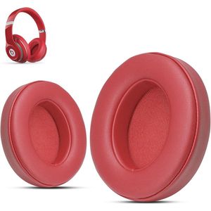 Vervangende Oorkussens voor Hoofdtelefoons - Comfortabel Traagschuim in Rood