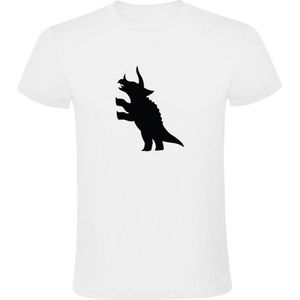 Triceratops Heren T-shirt | Zwart | Dino | Dinosauriërs | Beest | World