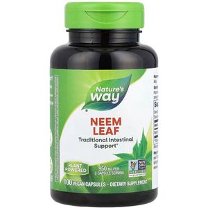 Nature's Way, Neem Leaf, 100 Vegan Capsules (475 mg per Capsule)