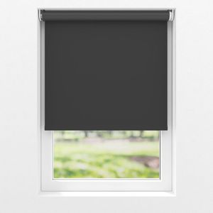 VONROC SMART BLINDS - Elektrisch rolgordijn - Uitbreiding - 80 x 190 - Zwart – Zonder afstandsbediening en oplaadkabel