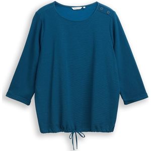 Tom Tailor Plus Size - Shirt met lange mouwen en knoopdetails