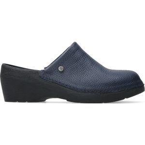 Wolky Klompen Multi Clog blauw leer