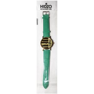 Hidzo Horloge Piano - Ø 37 mm - Turquoise - Kunststof