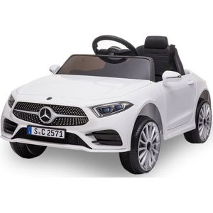 Mercedes CLS350 - Elektrische Kinderauto - 12 volt - 1 tot 5 jaar - Wit