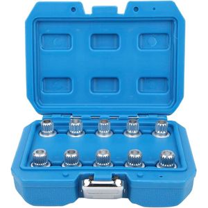 JGS Premium - 10-delige Wielslot Sleutel Set voor Auto - Wielmoer Verwijderaar en Installatie - Anti Diefstal Wielmoer Dopsleutel Set