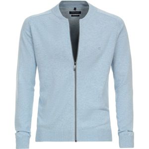 Casa Moda - Vest Zip Lichtblauw - Heren - Maat XXL - Regular-fit