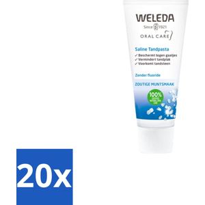 WELEDA - Tandpasta Saline - 75ml - Bulkverpakking - 20 stuks