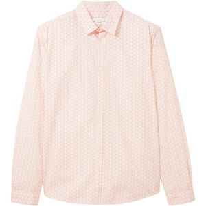 Tom Tailor - Hemd - Maat XXL - Mannen - 31848 orange ge - katoen