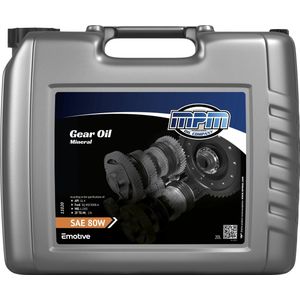 MPM Versnellingsbakolie SAE 80W GL4 Mineraal - 20 Liter