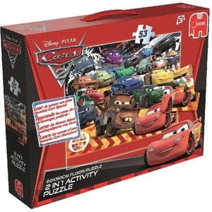 Jumbo Cars 2 in 1 - Activity puzzel - 53 stukjes