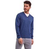 FALKE - Basic Roll Neck - Coltrui - Blauw - Heren