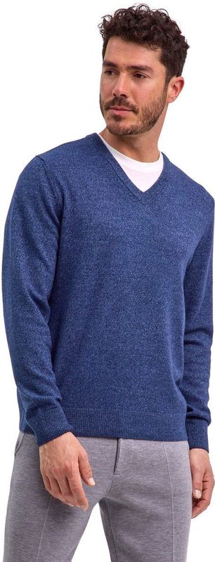 FALKE - Basic Roll Neck - Coltrui - Blauw - Heren