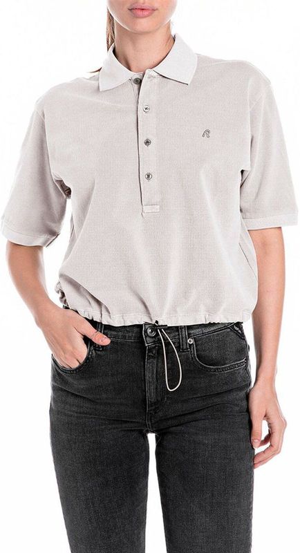 Replay - W3396.000.23766G - Poloshirt - Wit