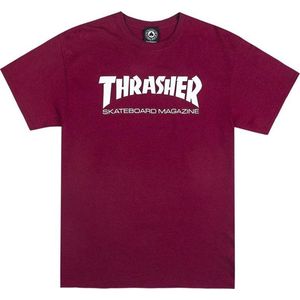Thrasher Skate Mag T-Shirt  Maroon