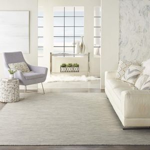 Solid Lt Grey 4' x 6' Area Rug - Indoor/Outdoor Rug - Postiano