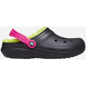 Crocs Classic Lined Pop Strap Clog Black Multi Maat 36/37 M4/W6