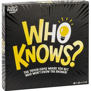 Who Knows? - Kaartspel - Engelstalig - Professor Puzzle
