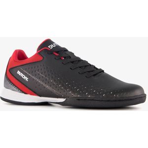 Dutchy IC kinder zaalschoenen zwart rood - Gymschoenen - Maat 35 - Uitneembare zool