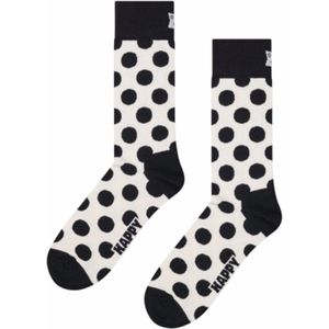 Happy Socks - Big Dot - Huissokken - Wit