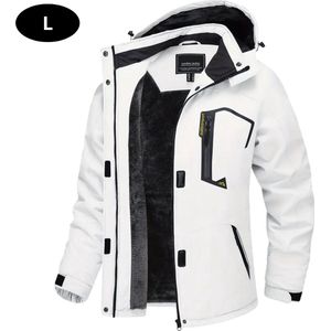 Livano Skipak - SkiBroek - Skijas - Ski Suit - Wintersport - Dames - 2-Delig - Wit - Maat S