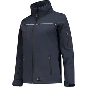 Tricorp softshell jack luxe dames - 402009 - navy - maat 3XL