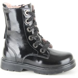 Twins 322630-989W5 meisjes veterboots maat 27 zwart