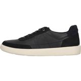 Clarks - Brodin Lo - Sneakers - Navy Blauw - Leer