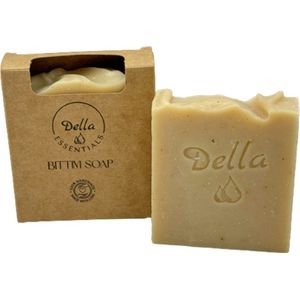 Della essentials - Biologisch - Bittim Soap - Pistache Terpentijn Zeep - Vegan - Verfrissend - 100 gram