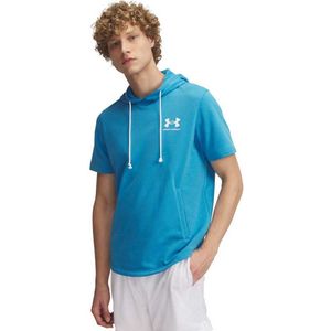 Under Armour Rival Terry Left Chest Korte Mouwen Hoodie