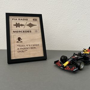 Design407 - Boardradio It's called a Motor Race - Board Radio - Formule 1 - F1 - Max Verstappen - Lewis Hamilton - Toto Wolff - Michael Masi - FIA - World Champion 2021 - Abu Dhabi - Yas Marina Circuit- Race - Autorace