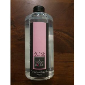Huisparfum Navulling Rose 500 ml