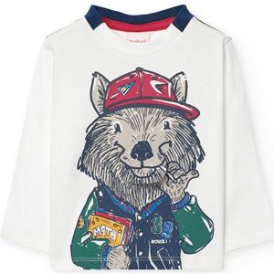 Boboli Knit T-shirt Met Lange Mouwen Veelkleurig 12 Months Jongens