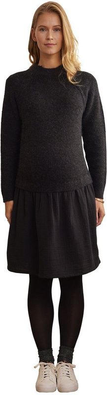 Vertbaudet - Truijurk - Voor Zwangerschap en Borstvoeding - 2-in-1 Effect - Averechts Gebreid Tricot en Katoenen Hydrofoiel Doek