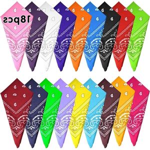 Paisley-effect katoenen zakdoeken - Verschillende jeans-zakdoeken voor mannen en vrouwen