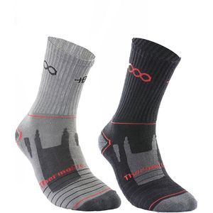 +8000 C19207 25v Sokken Grijs EU 22-24 Jongens,Meisjes