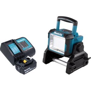 Makita DEADML 811 SG1 accu bouwspot 14,4 / 18 V 3000 lm LED + 1x oplaadbare accu 6,0 Ah + lader