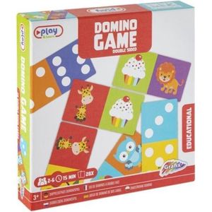 Domino game dubble sided
