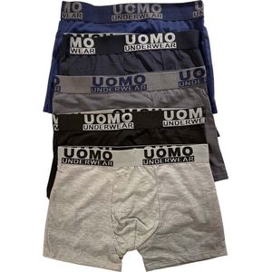 Premium Kwaliteit Heren Boxershort / Onderbroeken Set | 5 stuks | Gekleurd - Maat - L