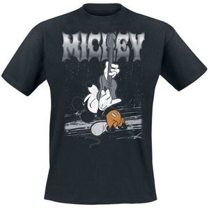 Mickey Mouse Mickey - Mayhem Heren T-shirt - zwart - S