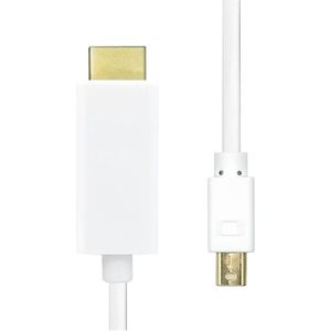 ProXtend MDP1.2-HDMI-002W video kabel adapter 2 m Mini DisplayPort Wit
