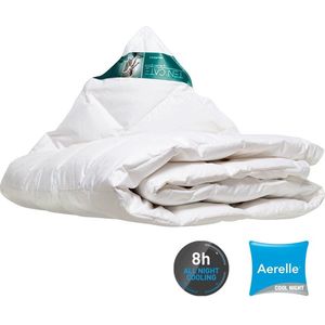 Ten Cate Coolnight Lits-jumeaux Zomerdekbed - 240 x 200 cm - Verkoelend dekbed - Fris & Koel Slapen - Antibacterieel