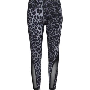 Active panther legging in de kleur zwart/grijs.