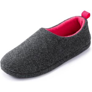 Tweekleurige vilten pantoffels voor dames - Comfortabel en stijlvol