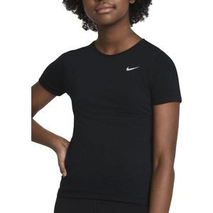 Nike Sportshirt - Maat L  - Unisex - zwart 152/158