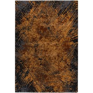 Lalee Pablo | Modern Vloerkleed Laagpolig | Gold | Tapijt | Karpet | Nieuwe Collectie 2024 | Hoogwaardige Kwaliteit | 80x150 cm