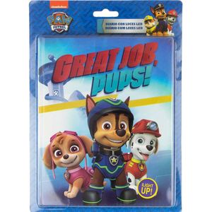 Paw Patrol dagboek met led